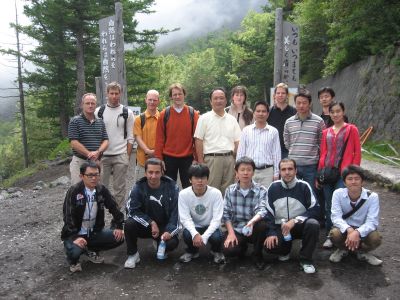 富士山5合目にて