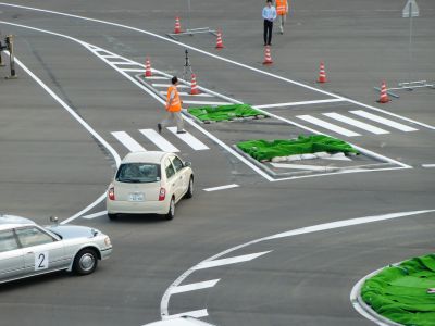 ラウンドアバウト実証実験